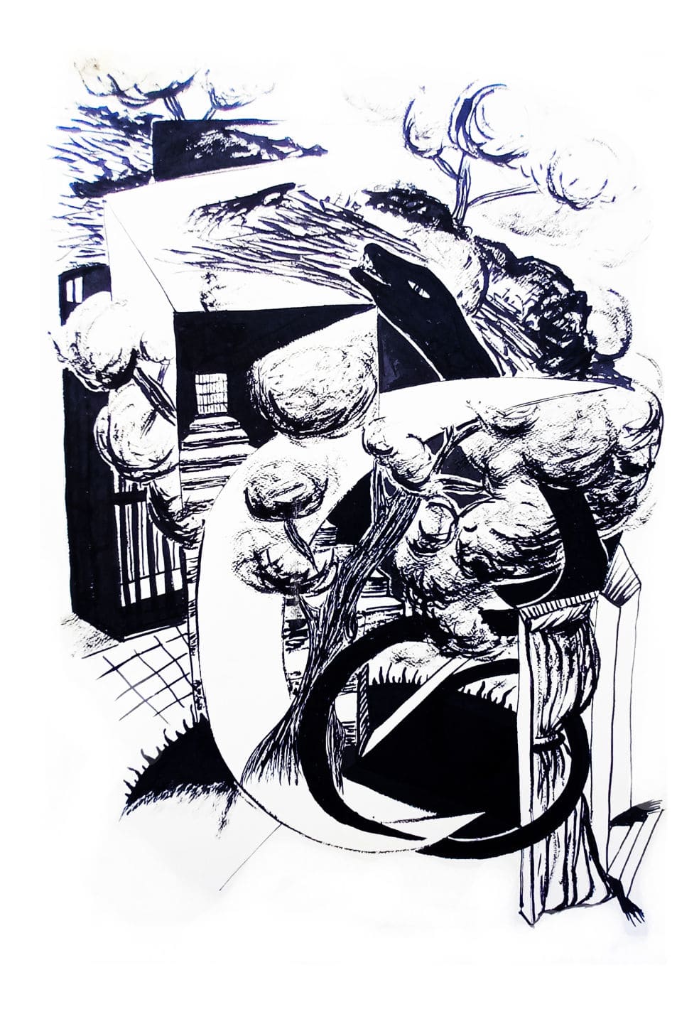 5-S.T.-acrílico sobre papel -2003- 70x50