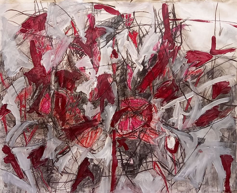 no mires atrás I técnica mixta 108 x 124  2022 (1)