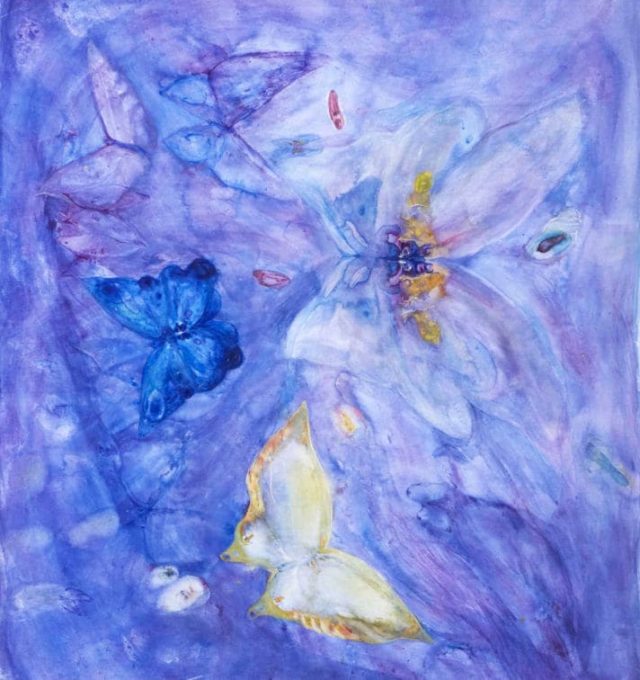 Serie Mutaciones-año 2021-Técnica mixta sobre papel algodón 300gm-medida variable 45x36cms